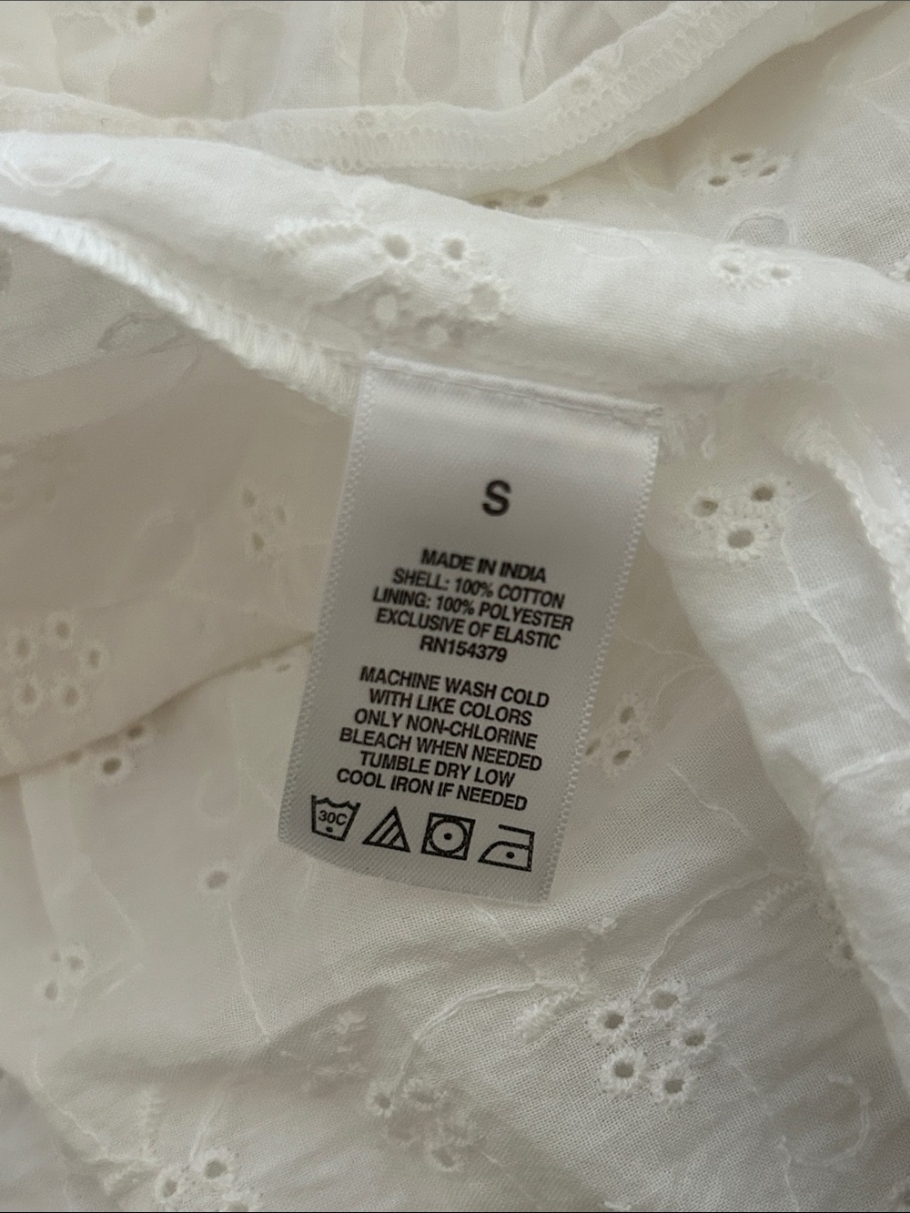 Aeropostale White Eyelet Maxi Skirt - Picture 5 of 5